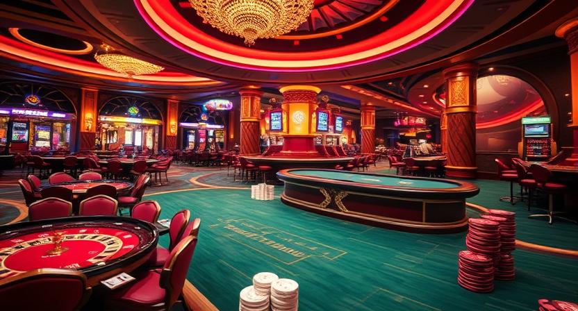 Immersive H31 casino lobby